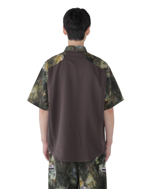 Roa Green X And Wander Printed Breathable Shirt Shirts