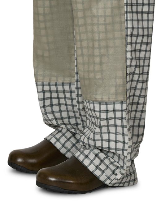 Roa Gray Aaair Floweave Elasticated Waistband Pants Pants for men