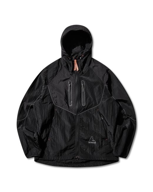 Roa Black X And Wander Ripstop Wind Jacket Coats And Jackets