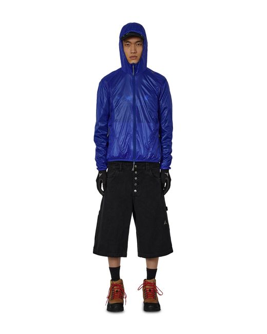Roa Black Ash Canvas Shorts Pants for men