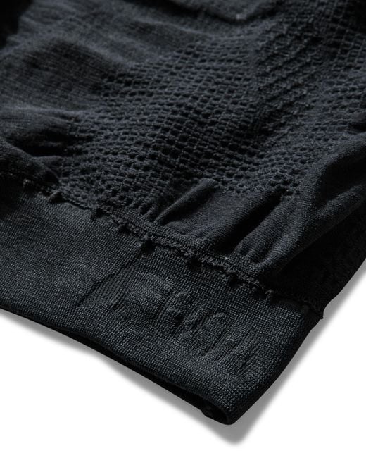 Roa Black Wama 3D Seamless Long Sleeve Sweatshirts for men