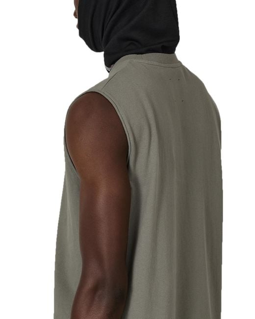 Roa Brown Warmth Sleeveless Tee T-Shirts for men