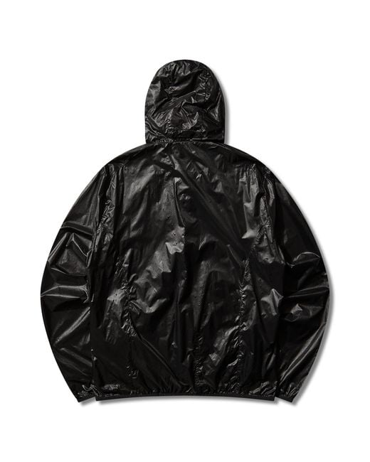 Roa Black Hue Packable Wind Jacket Coats And Jackets