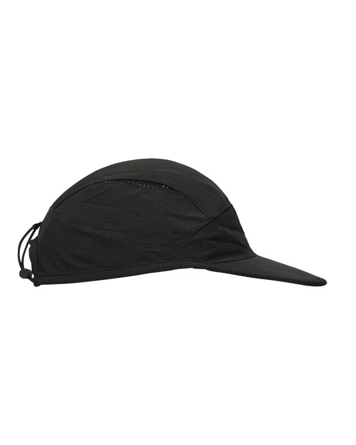 Roa Black Aair Floweave Running Cap Hats