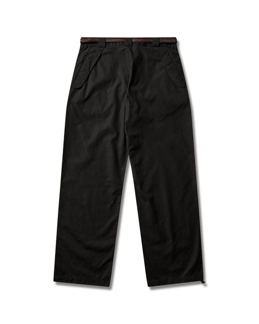 Roa Black Centipede Buckle Chino Pant Pants for men