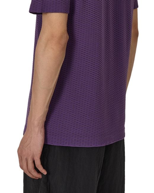 Roa Purple Hivee Dryarn Lightweight Seamless T-Shirt T-Shirts for men