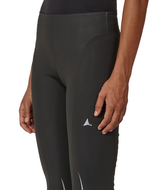 Roa Black Tenna Compression Flared Leggings Bottoms