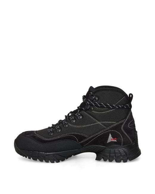 Roa Black Andreas Raw Boots
