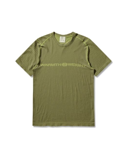 Roa Green Hivee Dryarn Lightweight Seamless T-Shirt T-Shirts for men