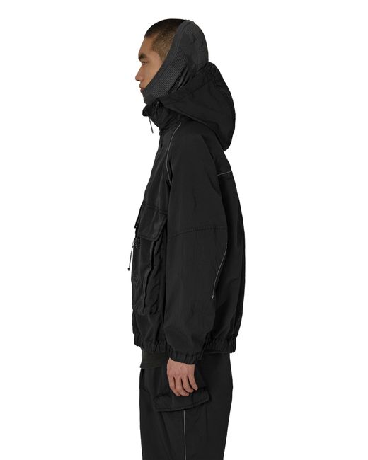 Roa Black X And Wander Nylon Hooded Jacket Coats And Jackets