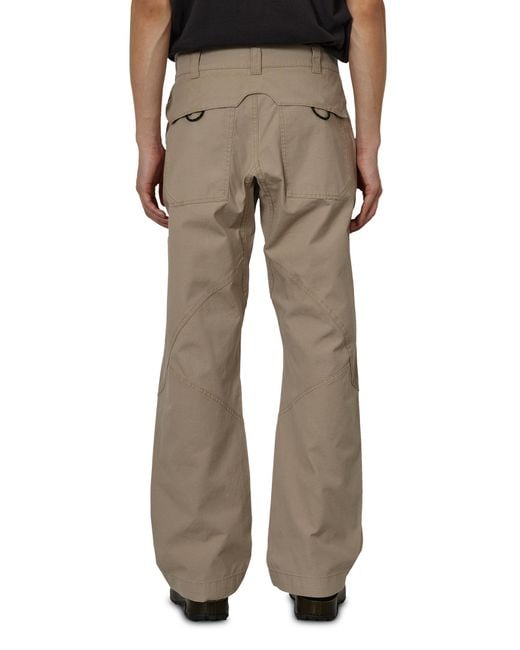 Roa Natural Crimp Shaped Cotton Pants Pants for men