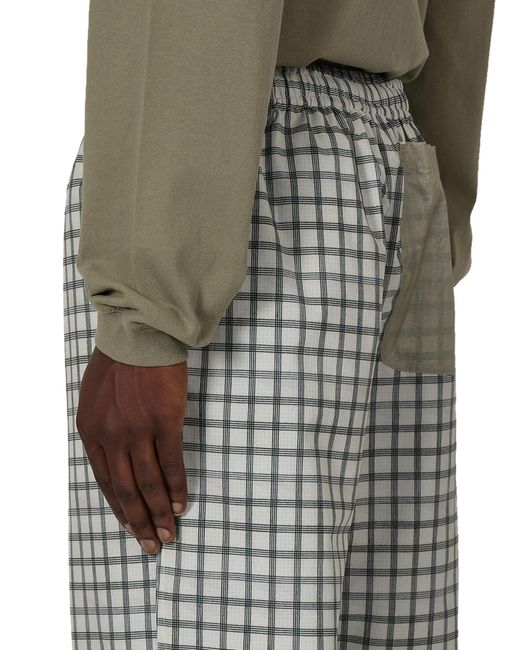 Roa Gray Aaair Floweave Elasticated Waistband Pants Pants for men