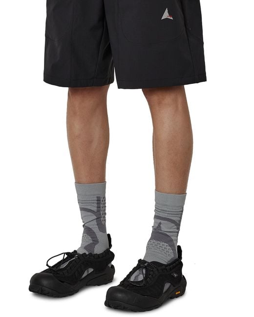Roa Black Lolotte Ripstop Technical Shorts Shorts for men