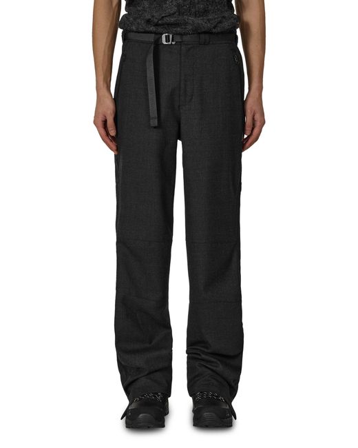 Roa Black Y Zip Wool Twill Pant Pants for men