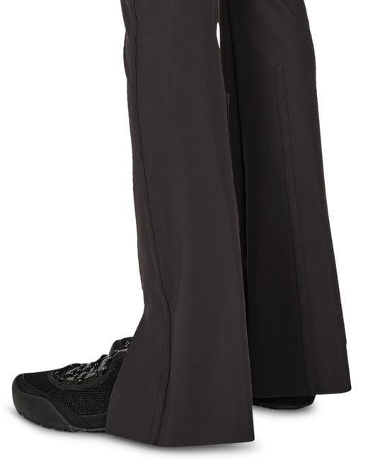 Roa Black Spine Compression Leggings Pants