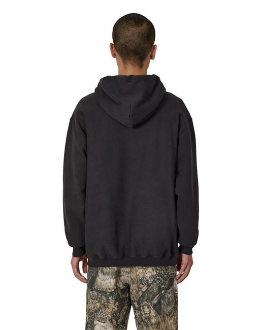 Roa Black Logo Hoodie Sweatshirts