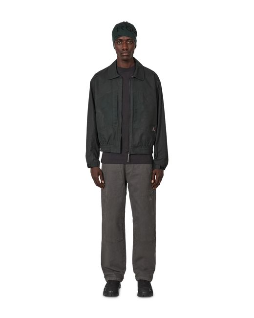 Roa Black Pilot Waxed Canvas Jacket Jackets for men