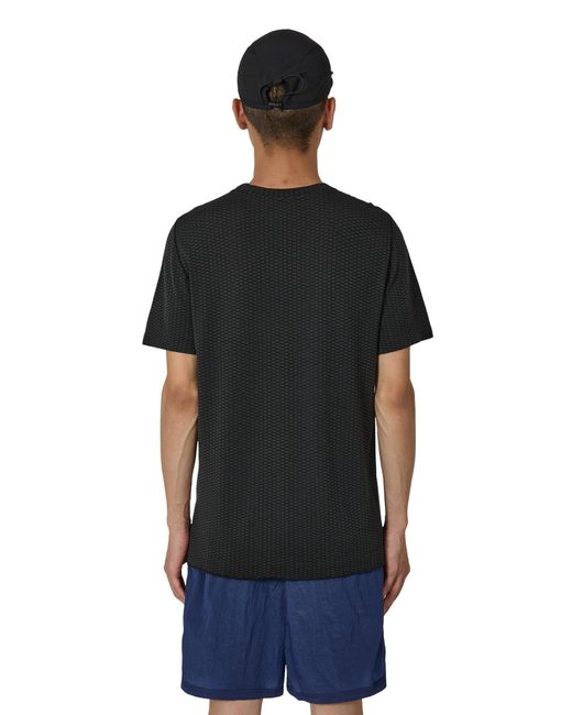 Roa Black Hivee Dryarn Lightweight Seamless T-Shirt T-Shirts for men
