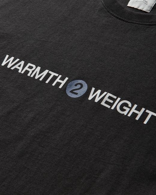 Roa Black Warmth T-Shirt T-Shirts for men