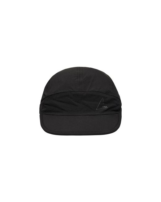 Roa Black Aair Floweave Running Cap Hats