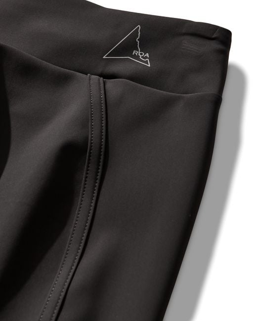 Roa Black Spine Compression Leggings Pants