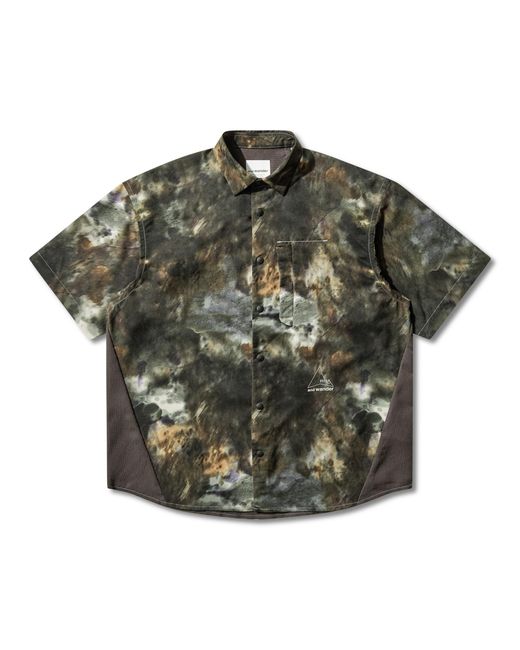 Roa Green X And Wander Printed Breathable Shirt Shirts