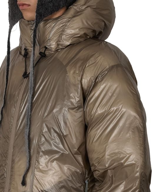 Roa Brown Synthetic Down Jacket Coats And Jackets for men