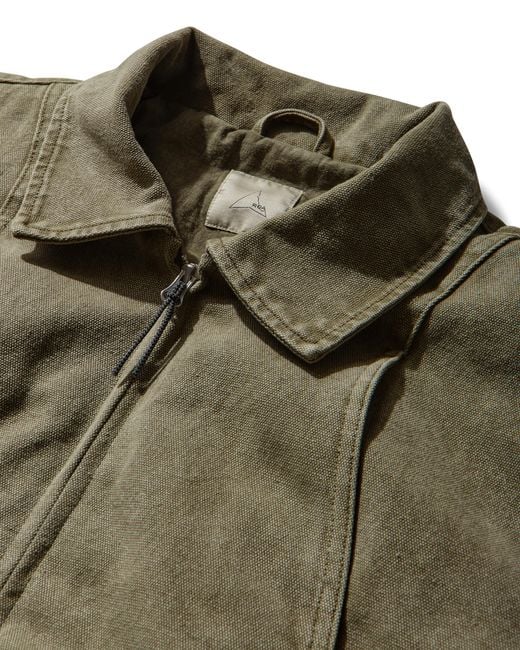 Roa Gray Ash Canvas Jacket Coats And Jackets for men