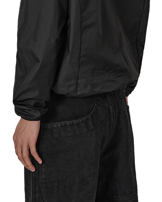 Roa Black Hue Packable Wind Jacket Coats And Jackets for men