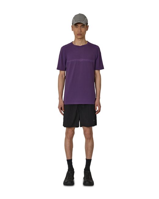 Roa Purple Hivee Dryarn Lightweight Seamless T-Shirt T-Shirts for men