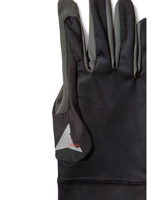 Roa Black Andie Base Layer Gloves Gloves And Scarves