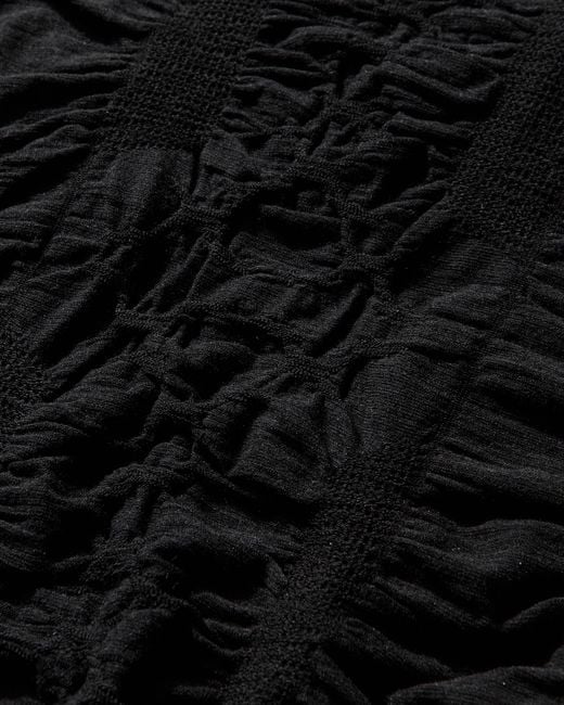Roa Black Wama Merino 3D Seamless Long Sleeve Sweatshirts
