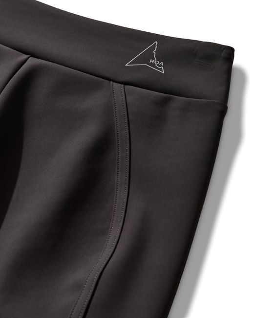 Roa Black Spine Compression Biker Shorts Shorts