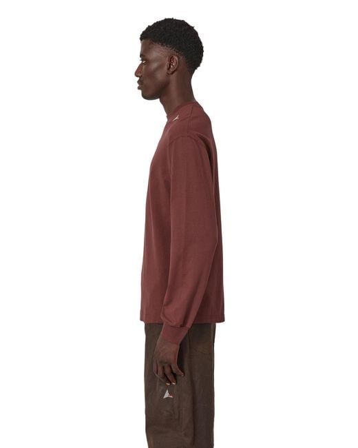 Roa Red Logo Long Sleeve T-Shirts