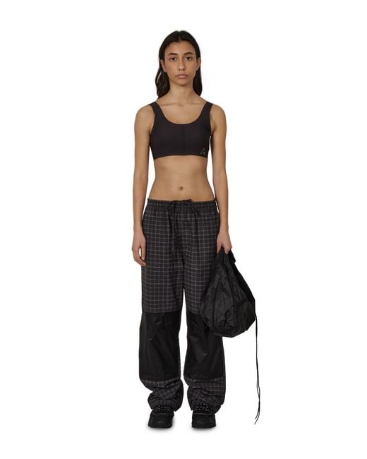 Roa Black Spine Compression Bra T-Shirts