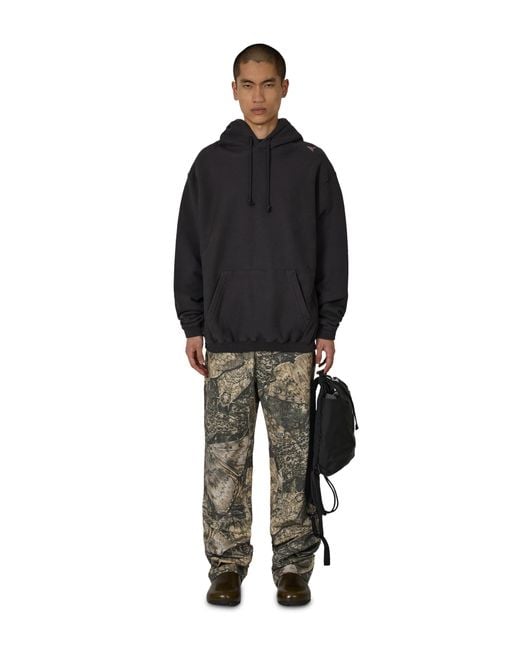 Roa Black Logo Hoodie Sweatshirts
