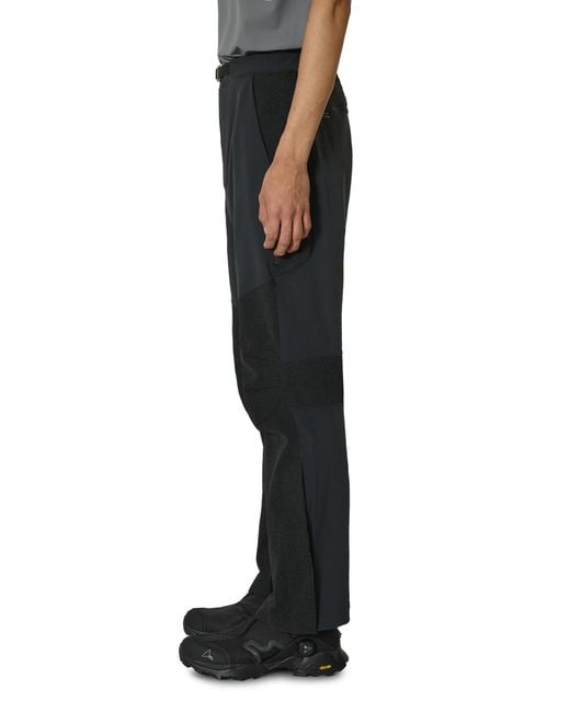 Roa Black Technical Reinforced Trousers Pants for men
