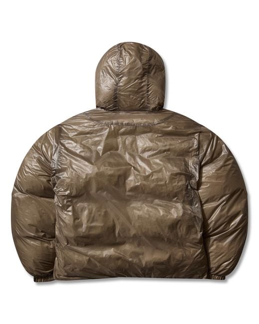 Roa Brown Synthetic Down Jacket Coats And Jackets for men