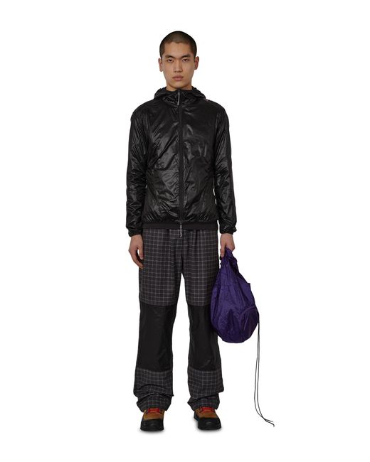 Roa Black Hue Packable Wind Jacket Coats And Jackets
