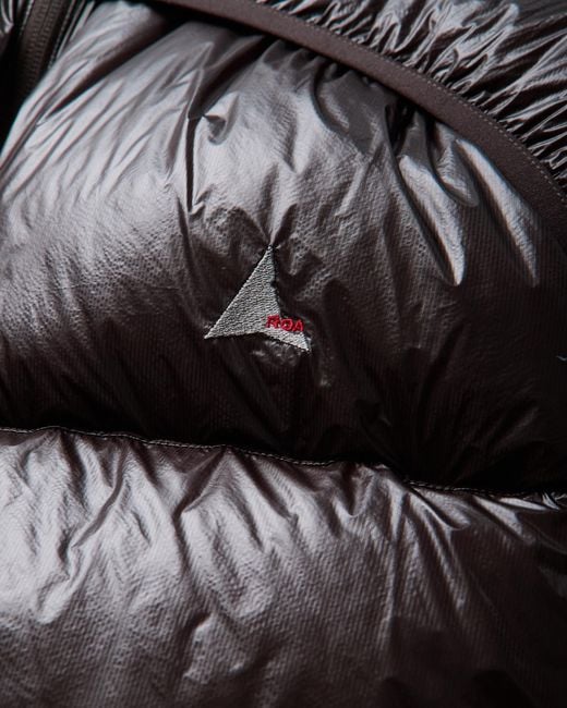 Roa Black Lithe 700 Fill Power Down Jacket Jackets