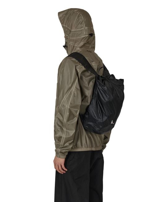Roa Black Vaphi 15L Ripstop Packable Backpack Bags And Backpacks