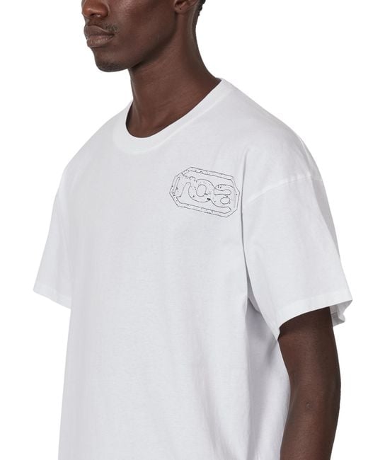 Roa White Dragon T-Shirt T-Shirts