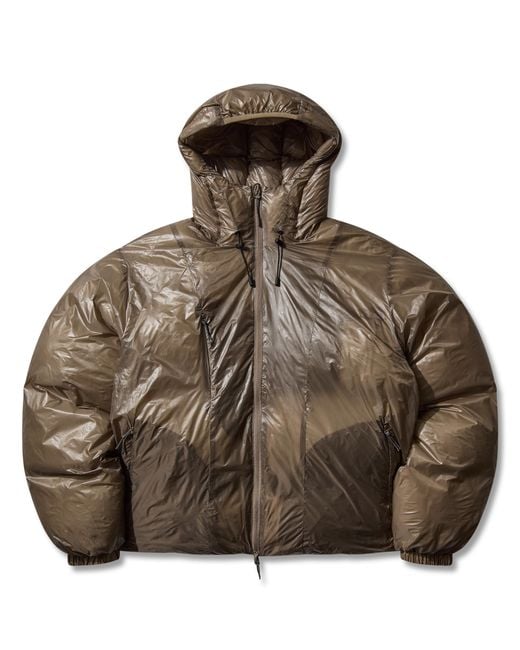 Roa Brown Synthetic Down Jacket Coats And Jackets for men