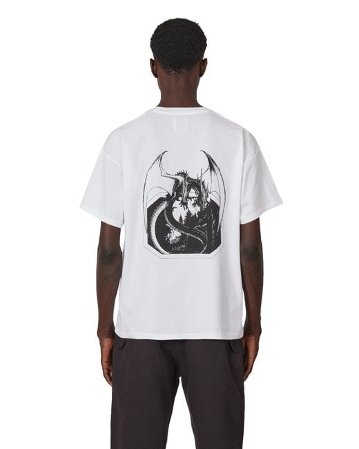 Roa White Dragon T-Shirt T-Shirts