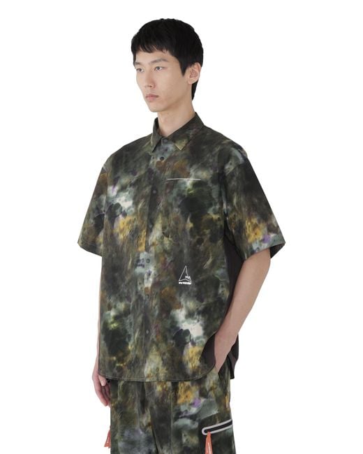 Roa Green X And Wander Printed Breathable Shirt Shirts