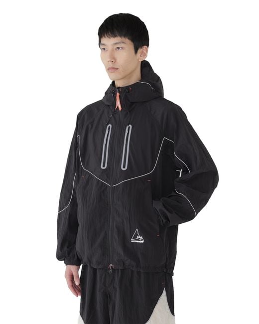 Roa Black X And Wander Ripstop Wind Jacket Coats And Jackets