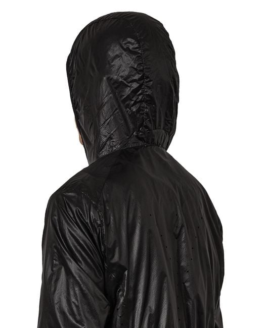 Roa Black Hue Packable Wind Jacket Coats And Jackets