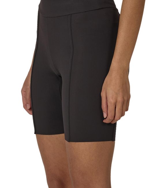 Roa Black Spine Compression Biker Shorts Shorts