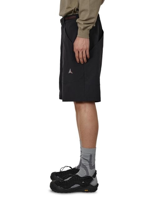 Roa Black Lolotte Ripstop Technical Shorts Shorts for men