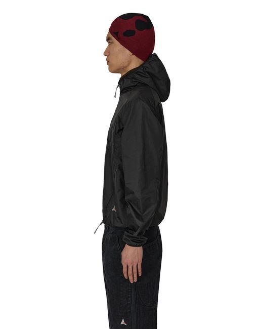 Roa Black Hue Packable Wind Jacket Coats And Jackets for men